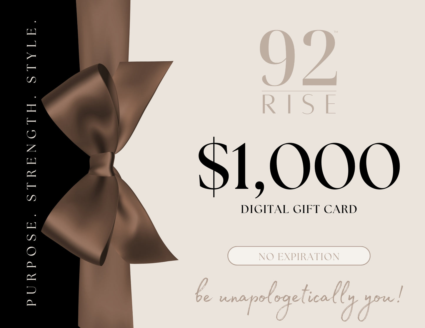 92Rise eGift Card