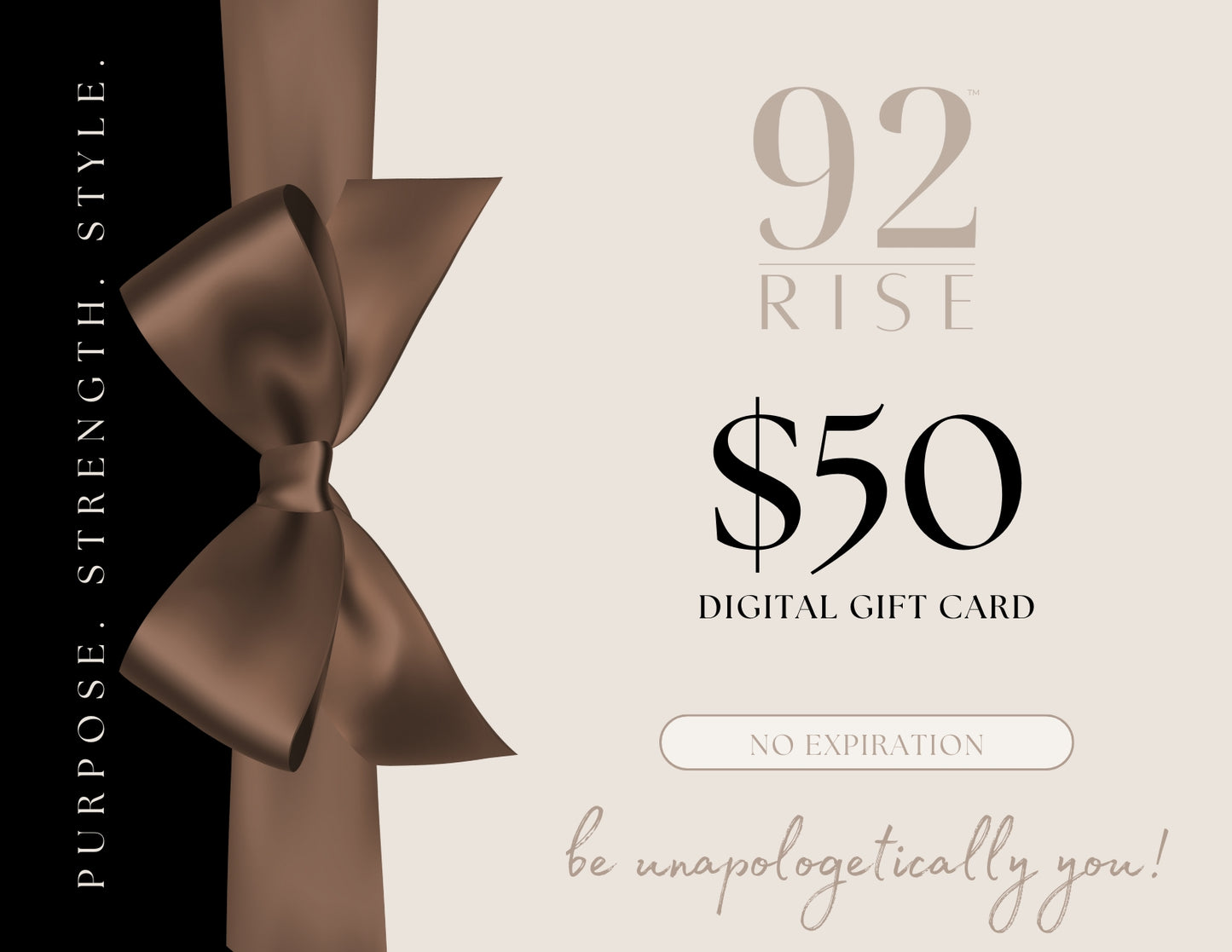 92Rise eGift Card