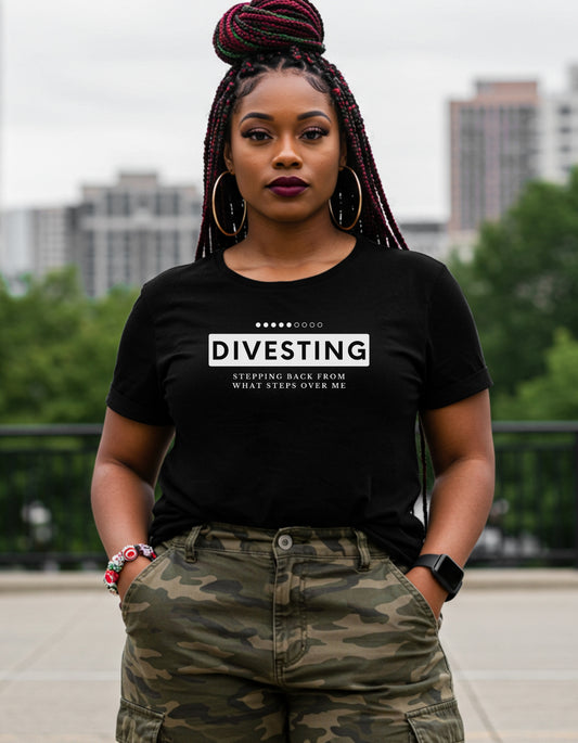 Becoming Unbothered Unisex Tee – Act V: Divesting