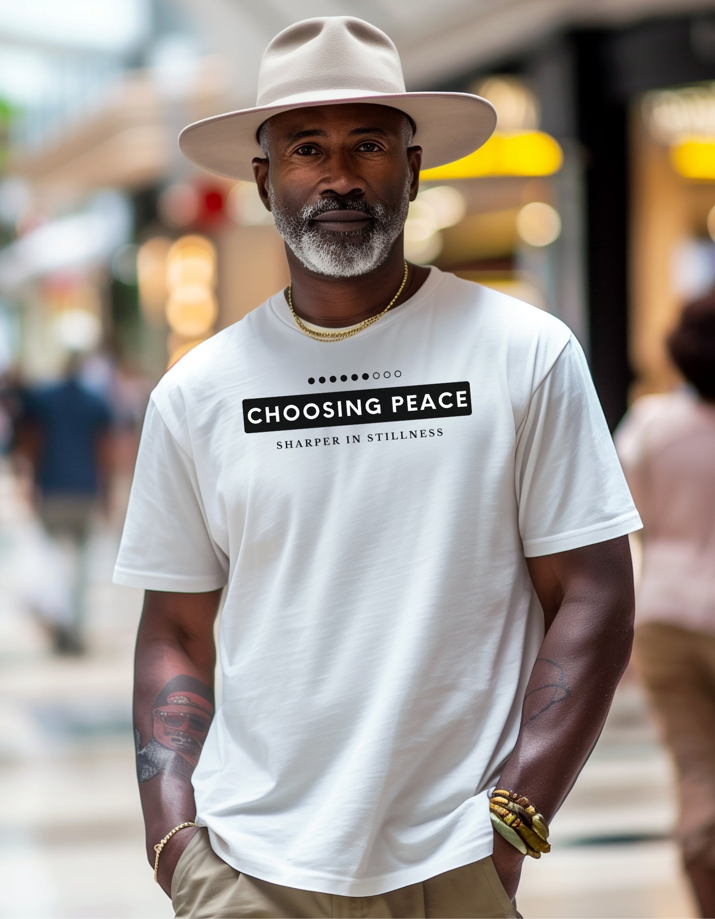 Becoming Unbothered Unisex Tee – Act VI: Choosing Peace