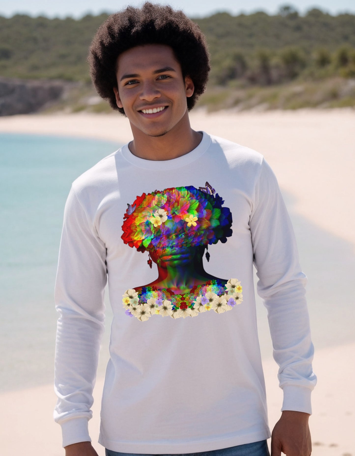 Bloom Boldly Unisex Long Sleeve Tee