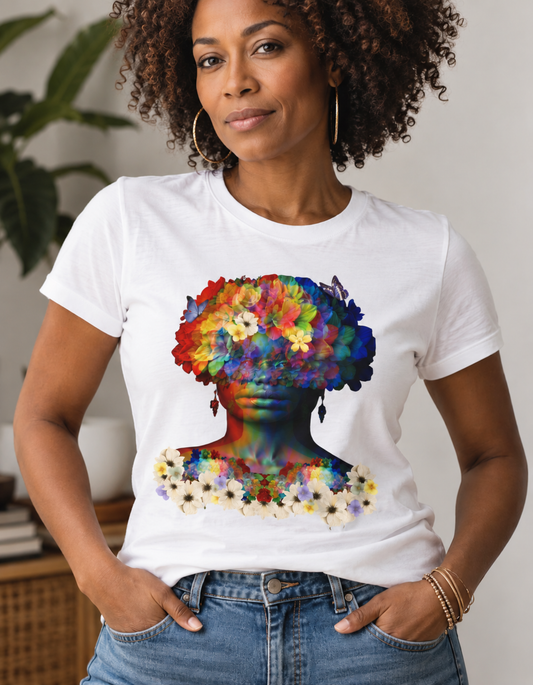 Bloom Boldly Women's Semi-Fitted Tee