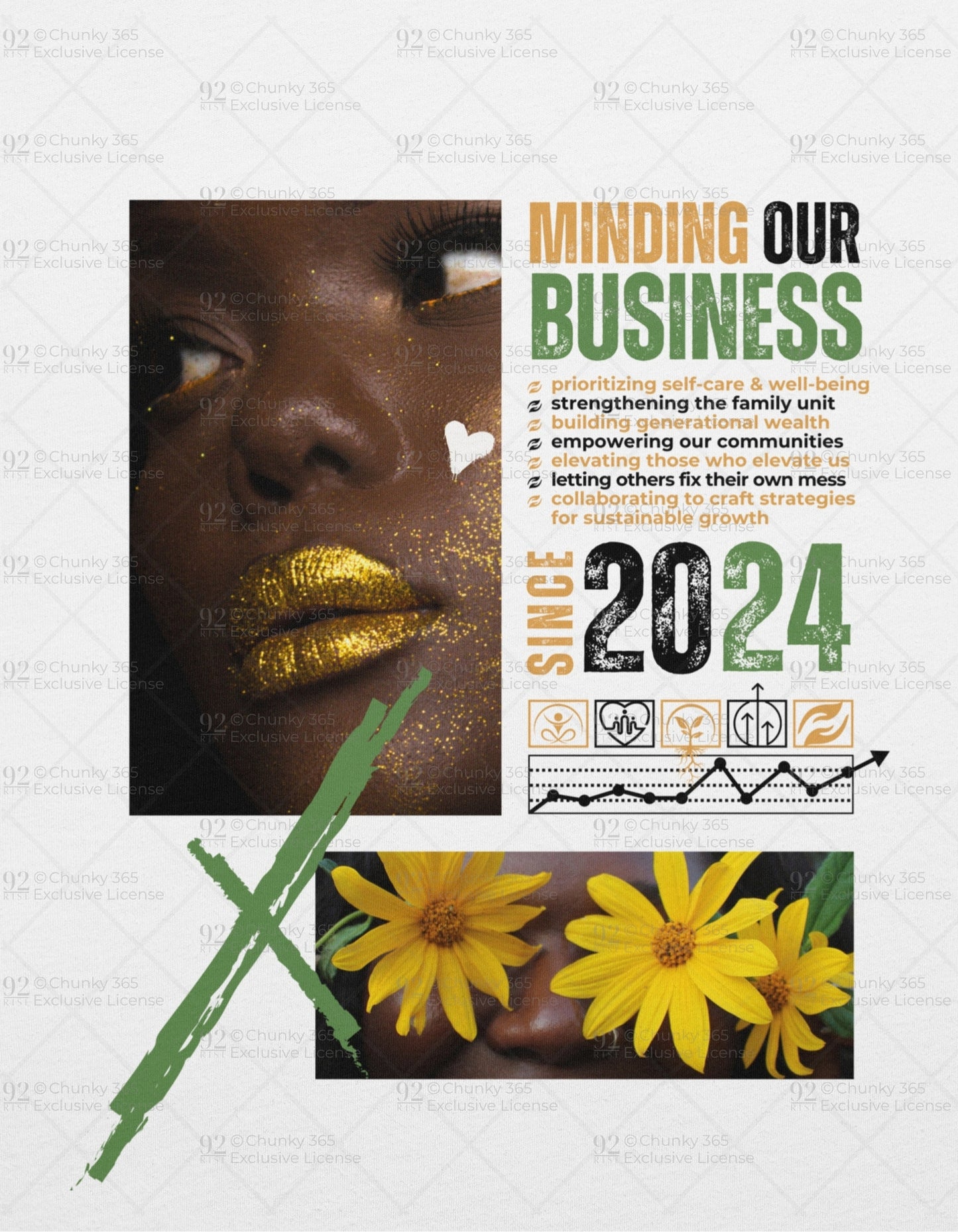 Minding OUR Business Unisex Tee