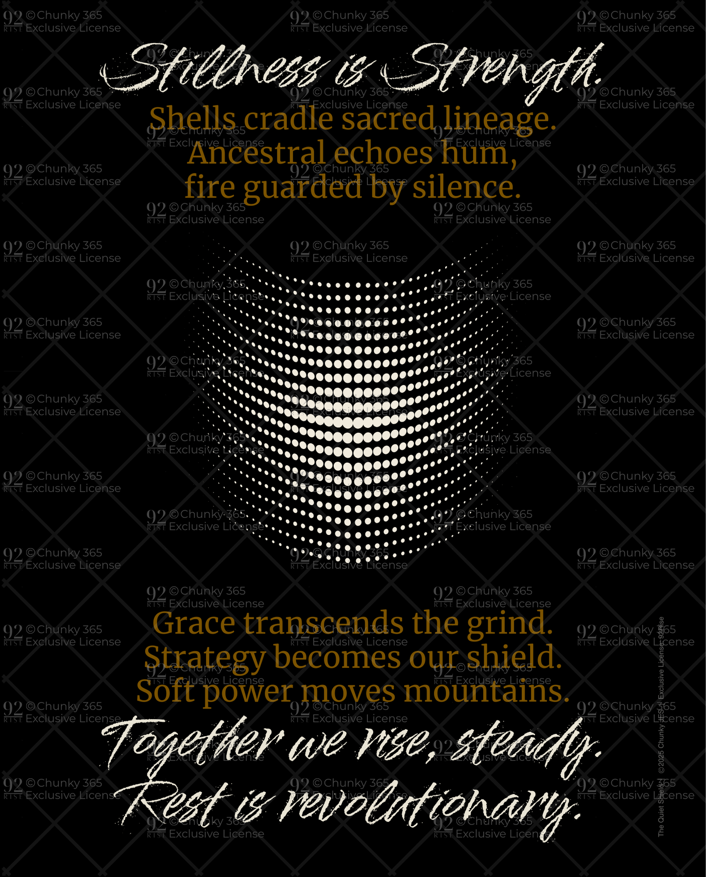 The Quiet Shield (Metal Art)