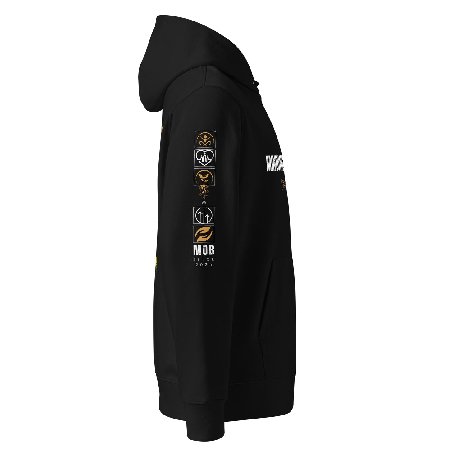 Minding OUR Business Unisex Organic Hoodie